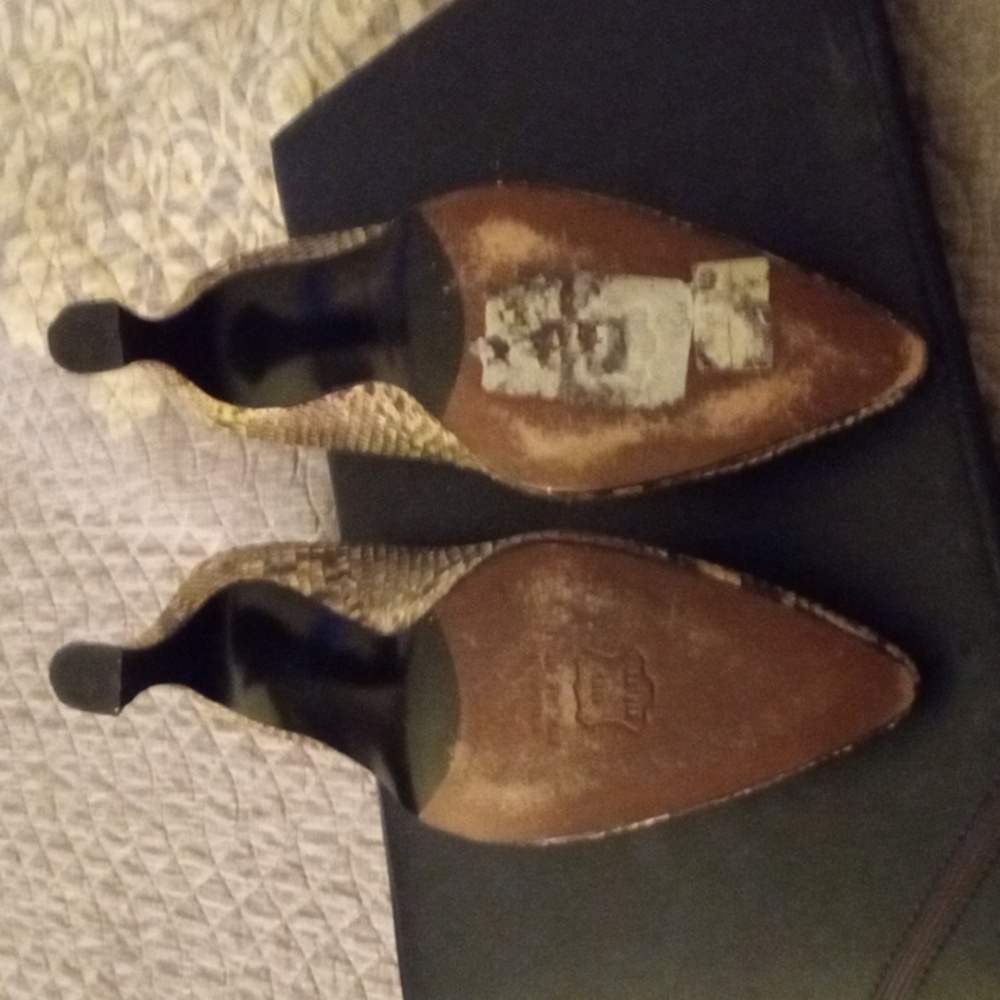 Stuart Weitzman Snake Heels - image 4